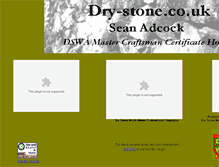 Tablet Screenshot of dry-stone.co.uk